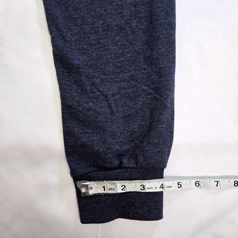True Religion Loungewear Pants Mens Size‎ Large Blue Joggers Silver Logo 34x37 - Picture 9 of 11